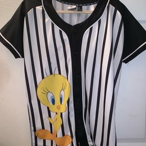 Tweety Bird Baseball Jersey